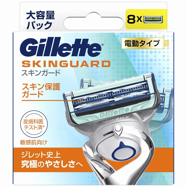 【単品15個セット】 スキンガードパワー替刃8B P&GJプレミアム(ジレット)(代引不可)【送料無料】｜リコメン堂ホームライフ館