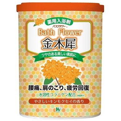 【単品10個セット】 バスフラワー 金木犀 680G (株)ヘルス(代引不可)【送料無料】
