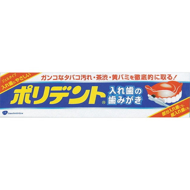 【単品14個セット】ポリデント 入れ歯の歯みがき95G グラクソスミスクライン(代引不可)【送料無料】 8,088円