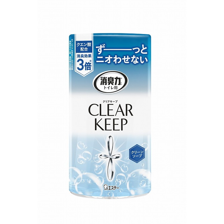 【単品18個セット】トイレの消臭力CLEARKEEPCソープ400ML エステー(代引不可)【送料無料】