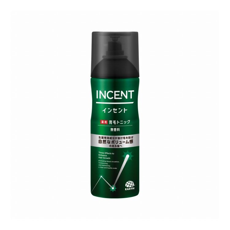 【単品4個セット】インセント 薬用育毛トニック 無香料 260G バスクリン(代引不可)【送料無料】