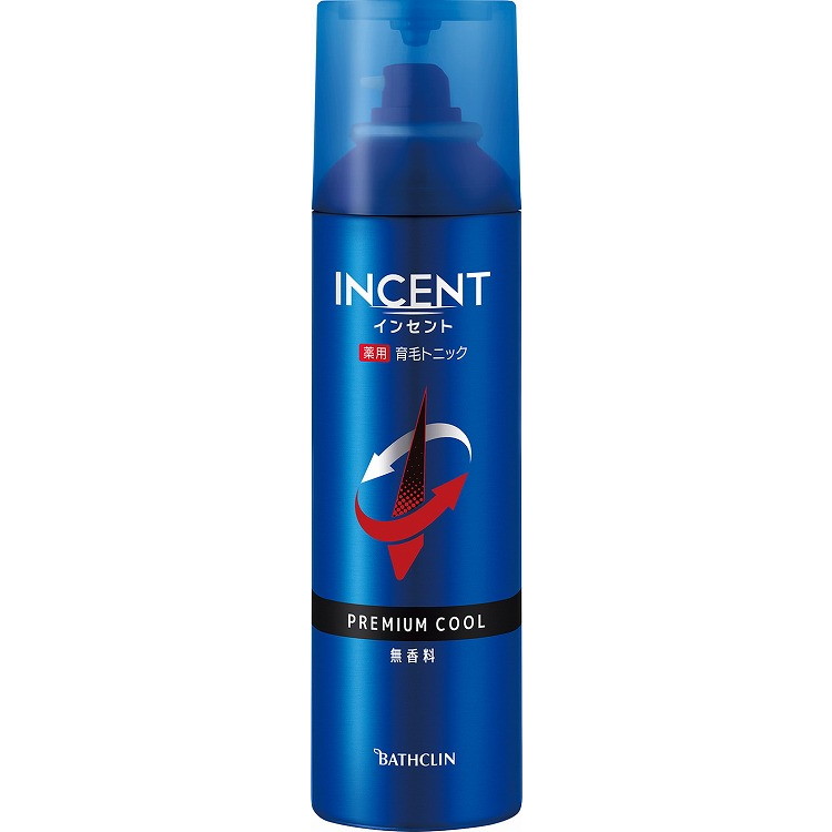 【単品11個セット】インセント 薬用育毛トニック 無香料 プレミアムクール 190g バスクリン(代引不可)【送料無料】｜リコメン堂ホームライフ館