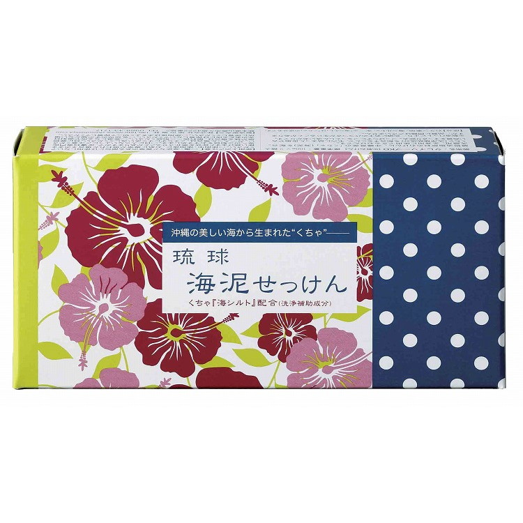 【単品14個セット】琉球海泥せっけん 100g×2 (株)地の塩社(代引不可)【送料無料】