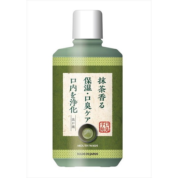 【単品10個セット】抹茶香るマウスウォッシュ 600ML ロケット石鹸(代引不可)【送料無料】