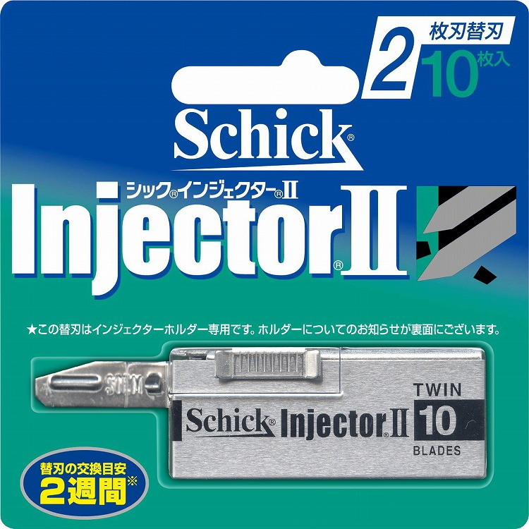 【単品7個セット】インジェクターII替刃10枚入 シック・ジャパン(代引不可)【送料無料】｜リコメン堂ホームライフ館