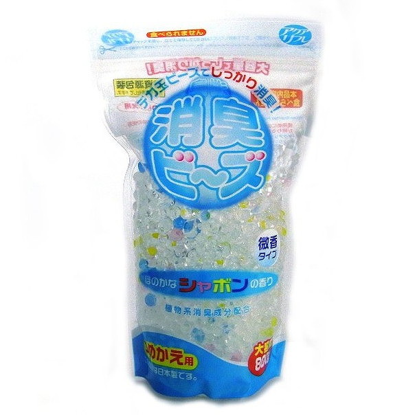 【単品20個セット】アクアリフレ消臭ビーズ替え大容量シャボン800G リベロ(代引不可)【送料無料】 6,185円