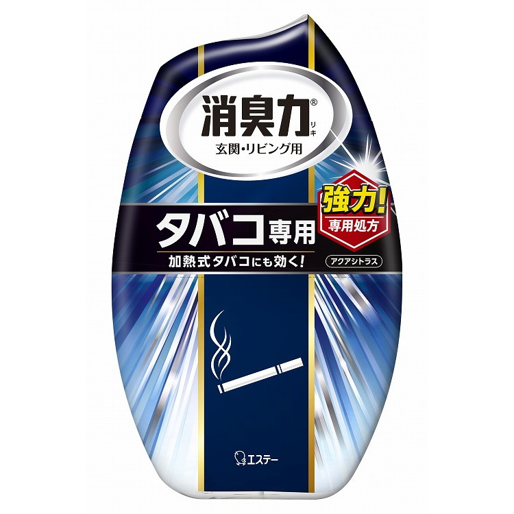 【単品12個セット】お部屋の消臭力タバコ用アクアシトラス400ML エステー(代引不可)【送料無料】