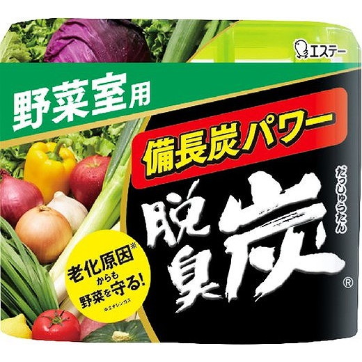 【単品18個セット】脱臭炭野菜室用140G エステー(代引不可)【送料無料】