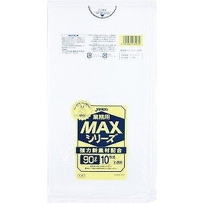 【単品16個セット】90LMAX半透明10枚 S-93 (株)ジャパックス(代引不可)【送料無料】
