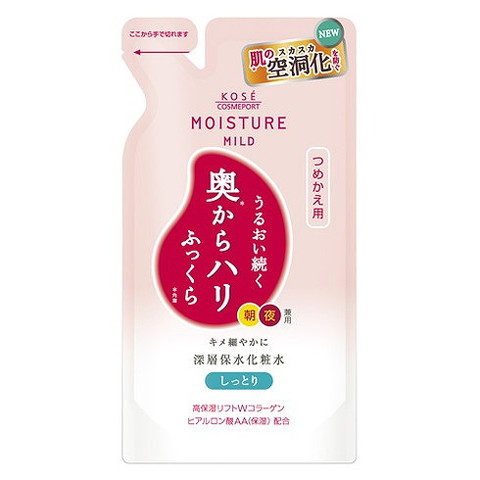 【単品15個セット】モイスチュアマイルドクリームしっとり替180M コーセーコスメポート(代引不可)【送料無料】｜リコメン堂ホームライフ館
