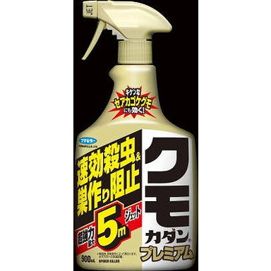【単品10個セット】クモカダンプレミアム900ML フマキラー(代引不可)【送料無料】｜リコメン堂ホームライフ館