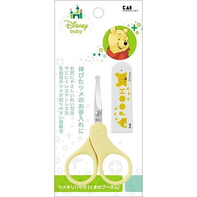 【単品5個セット】KK1494 ツメキリハサミ(くまのプーさん) 貝印(美粧)(代引不可)【送料無料】