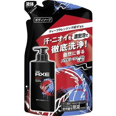 【単品18個仕掛ける】アックス 芳ばしさ 上半身石ケン 抽出エキス つめかえ用 280g ユニリーバ・ジャパン(代引不可)【貨物輸送無料】
