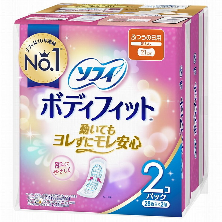 【単品11個セット】ソフィBF羽なし28枚×2 ユニ・チャーム(代引不可)【送料無料】