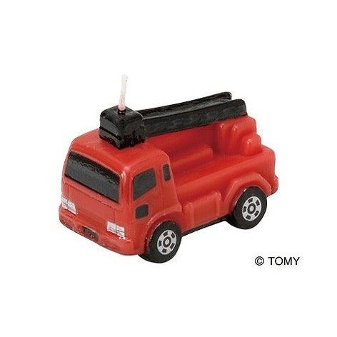 【単品20個セット】 トミカキャンドルはしご車 カメヤマ株式会社(代引不可)【送料無料】
