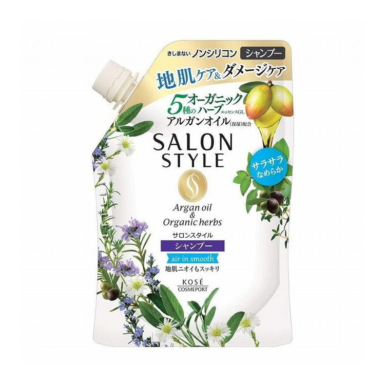 【単品18個セット】 サロンスタイルシャンプーエアイン詰替360ML コーセーコスメポート株式会社(代引不可)【送料無料】｜リコメン堂ホームライフ館