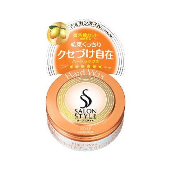 【単品9個セット】 サロンSヘアワックスCハード75G コーセーコスメポート株式会社(代引不可)【送料無料】