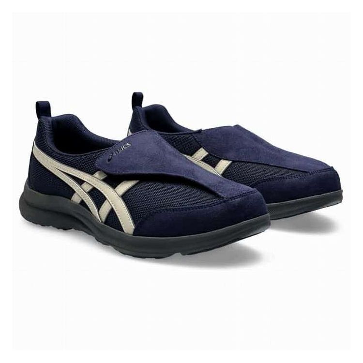 asics アシックス LIFEWALKER M010 27.5cm NV BL/WHT アシックスウォーキングシューズ アウトドア ウォーキング お出かけ用 散歩 旅行 運動靴 陸上競技 短距離(代引不可)【送料無料】