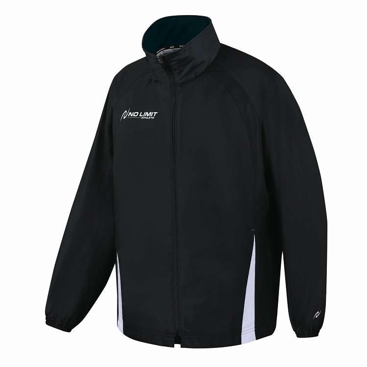 ニシ・スポーツ NISHI ライトブレーカー ジャケット S BK/ホワイト ランニング 陸上競技 ウェア 服 アパレル【送料無料】｜リコメン堂ホームライフ館