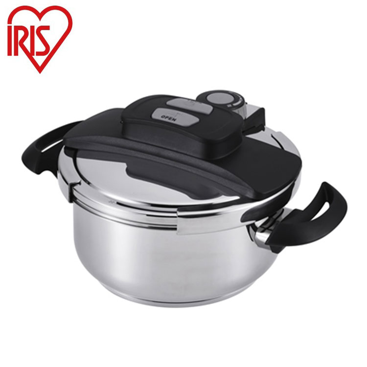 アイリスオーヤマ 両手圧力鍋4L 両手鍋 圧力鍋 RAN-4L IRIS OYAMA キッチン 調理用品 キッチンツール(代引不可)【送料無料】