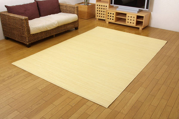 インドネシア産 39穴マシーンメイド 籐むしろカーペット 『ジャワ』 352×352cm【送料無料】【代引き不可】|リコメン堂ホームライフ館