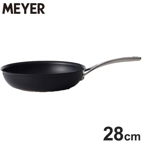 MEYER マイヤー アナロン ヌーヴェルカッパー ルクス フライパン28cm ブラック AC3-P28 キッチンツール 料理 調理 キッチン おしゃれ【送料無料】