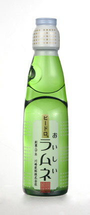 川崎飲料 ビードロ おいしいラムネ 瓶 200ml×30本(代引き不可)【送料無料】