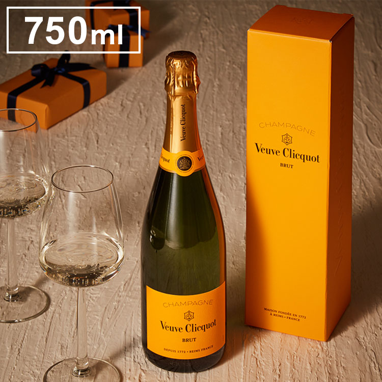 ヴーヴ・クリコ イエローラベル ブリュット750ml ギフトボックス【正規品】(代引不可)【送料無料】|リコメン堂ホームライフ館