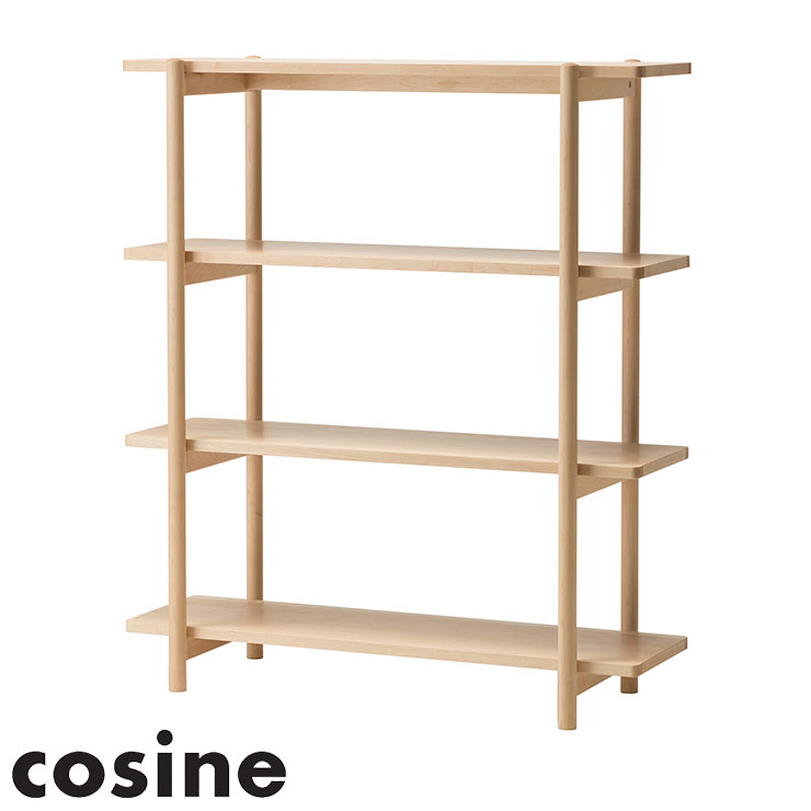 Cosine リビングシェルフ 1 メープル コサイン 日本製 旭川家具 国産 収納 収納ラック オープンラック 3段 シェルフ 代引不可 送料無料 Rockridgefamilymed Com