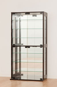 即発送可能 楽天市場 コレクションケース ダークブラウン 鏡張り ディスプレイラック 代引き不可 送料無料 リコメン堂ホームライフ館 再再販 Blog Belasartes Br