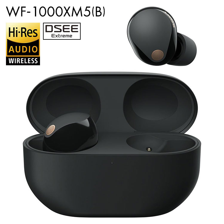 楽天市場】SONY ワイヤレスイヤホン ソニー WF-1000XM5(B