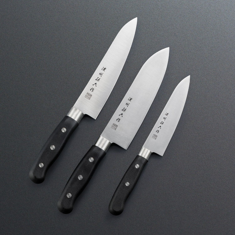 料理包丁3点セット 濃州孫六作 包丁 A-80C(代引不可)【送料無料】