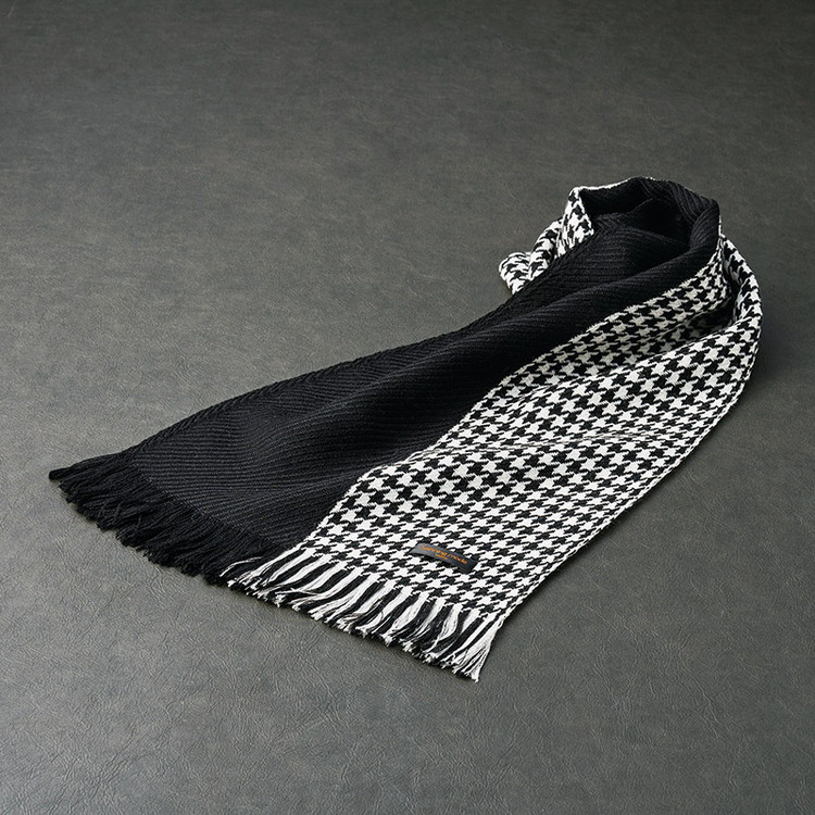 楽天市場】武州織技 スピニングモード ウールマフラー ツーカラー