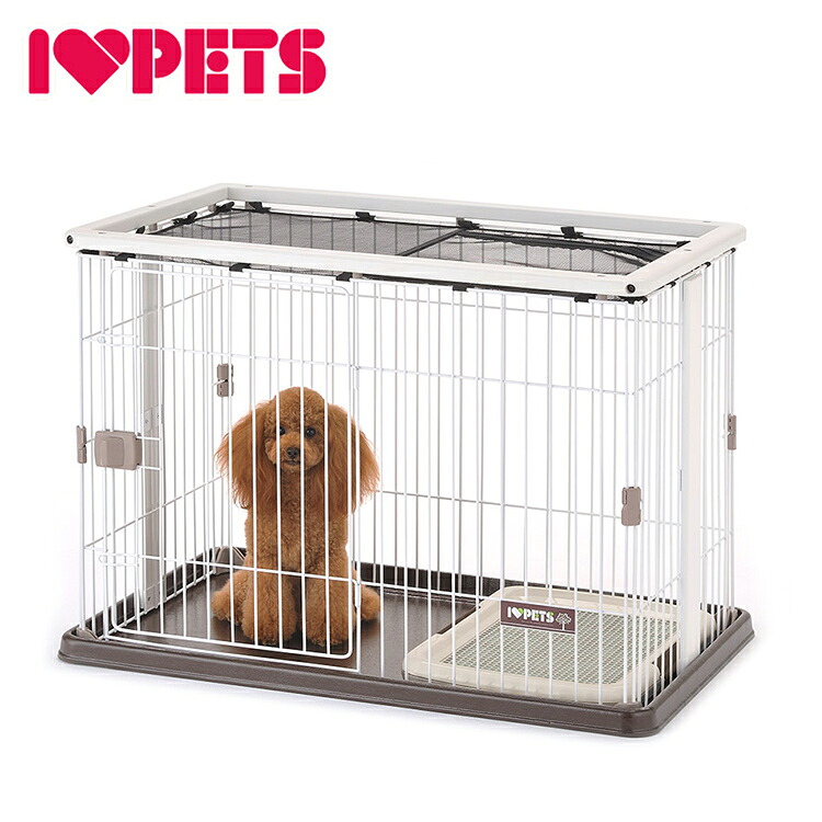 ボンビアルコン 犬用 サークル ケージ ホワイト スライドドア メッシュネット 天井ネット コンパクト 小型 木目 木目調 ウッド調 ウッドワンサークル 犬 犬用サークル ゲージ ハウス ペット用【送料無料】