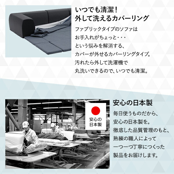 日本製 フロアソファー フロアマット付き【Mサイズ ブラウン】幅200cm 洗えるカバー付き おしゃれ ソファセット ローソファー【代引不可】|リコメン堂ホームライフ館 日本製 フロアソファー フロアマット付き【Mサイズ ブラウン】幅200cm 洗えるカバー付き おしゃれ ソファセット ローソファー【代引不可】|リコメン堂ホームライフ館