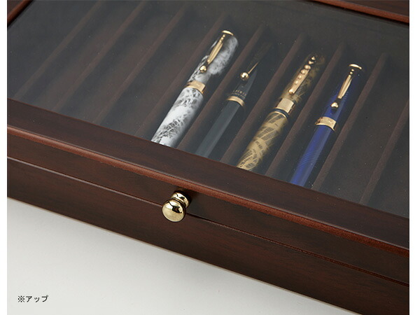 楽天市場 Wooden Pen Case ペン コレクション ケース 12本収納 木製 856 128 リコメン堂ホームライフ館