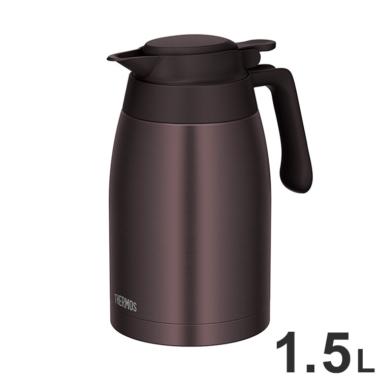 サーモス TTG-1500 BW ステンレスポット 1.5L ブラウン THERMOS【送料無料】