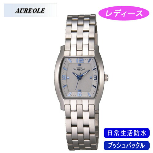【AUREOLE】オレオール レディース腕時計 SW-465L-3 アナログ表示 日常生活用防水 /5点入り(代引き不可)【S1】 【AUREOLE】オレオール レディース腕時計 SW-465L-3 アナログ表示 日常生活用防水 /5点入り(代引き不可)【S1】