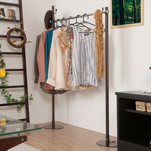 ウサハナ　ポールハンガー　ハンガーラック　平成レトロ　当時物 楽天市場】日本製 室内 物干し 兼用 ハンガー シングル 幅25cm