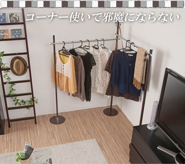 送料無料 ハンガーラック 新室内物干し兼用ハンガー ポールハンガー可変式 ホワイト色 物干しスタンド ポールハンガー ハンガーラック 衣類収納 洗濯用品 服吊 ワードローブ 新室内物干し兼用ハンガー ポールハンガー可変式 ホワイト色 ポールハンガー ハンガーラック