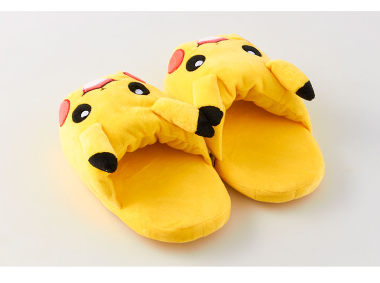楽天市場 Pocket Monsters ポケットモンスター ピカチュウ スリッパ クニャック ポケモン 代引不可 リコメン堂ホームライフ館