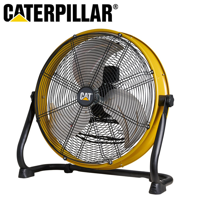 CAT 工場扇 サーキュレーター 工業扇風機 床置式 キャタピラー社 フロアファン ハイパワー 大型 50cm 壁・床タイプ HV-20S-DC(代引不可)【送料無料】｜リコメン堂ホームライフ館