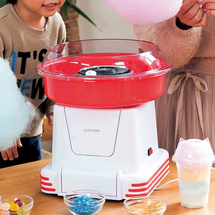 わた砂糖菓子屋さん KDCC-006R わた砂糖菓子製造会社 わたがし機 COTTON CANDY MAKER アメ玉 わた砂糖菓子 飾り気の無いわた砂糖菓子機【貨物輸送無料】