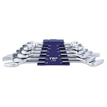 トップ工業 TOP(トップ) ライナースパナ 6丁組 インチサイズ L″-6000(インチ)【送料無料】