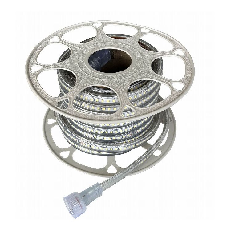 富士倉(Fujikura) LED ロープライト 片面発光 10m 増設用 昼光色 6000K FRL-10GW【送料無料】