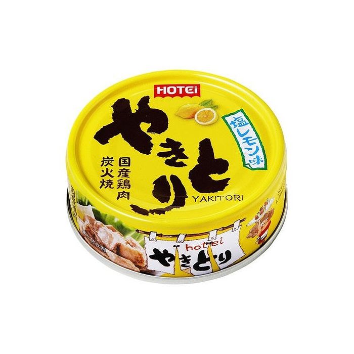 【24個セット】 ホテイ やきとり 塩レモン味 70g x24 まとめ売り セット販売 お徳用 おまとめ品(代引不可)【送料無料】