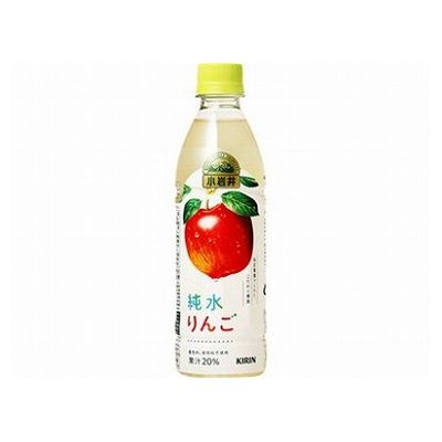 【24個セット】 キリン 小岩井 純水りんご ペット 430ml x24(代引不可)【送料無料】 5,110円