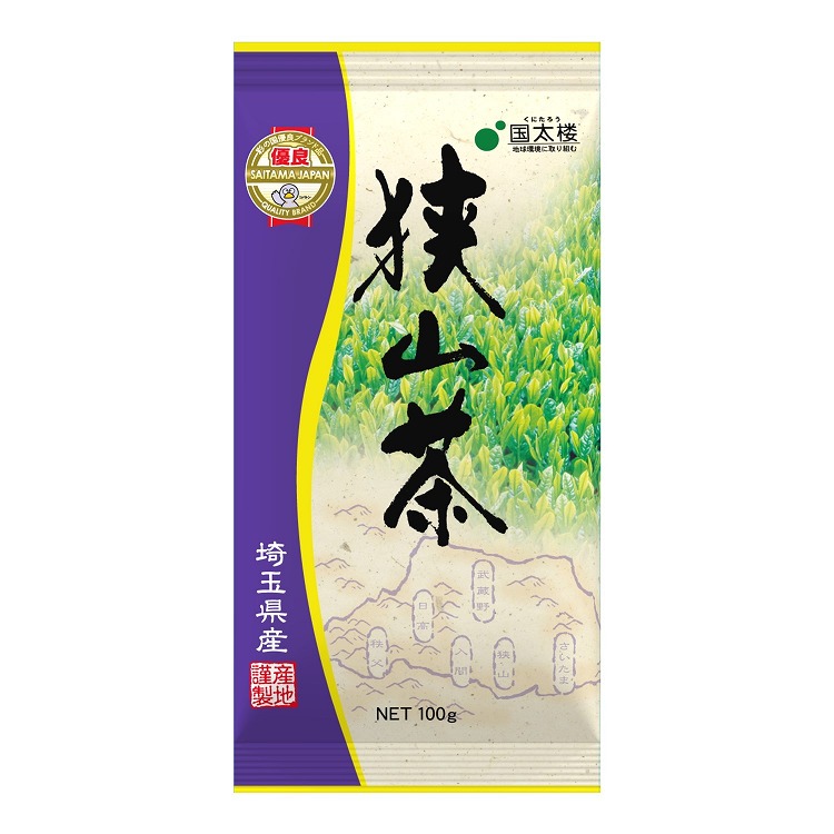 【単品12個セット】 国太楼 埼玉県産 狭山茶 100gx12 まとめ買い まとめ売り お徳用 大容量 セット販売(代引不可)【送料無料】｜リコメン堂ホームライフ館