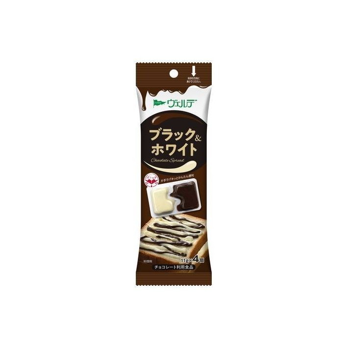 【単品12個セット】 ヴェルデ ブラック&ホワイト 11gx4個(代引不可)【送料無料】