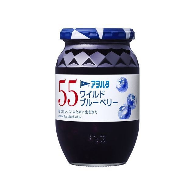 【単品6個セット】 アヲハタ 55 ワイルドブルーベリー 400g(代引不可)【送料無料】